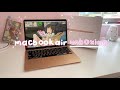 A Week Of Online School w/ Me🌷| MacBook Air unboxing, taking notes and coffee☕️