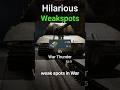 Hilarious Weakspots in War Thunder (collab)