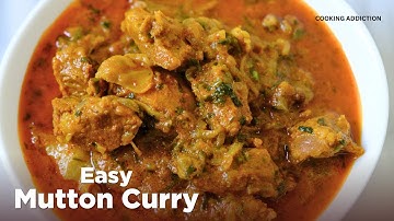 Easy mutton curry recipe for beginners | quick & tasty mutton curry | mutton Gravy | Indian recipes
