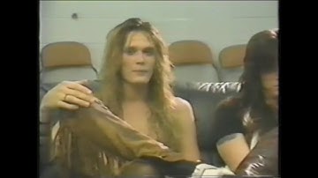 Skid Row - Sebastian Bach interview 1991