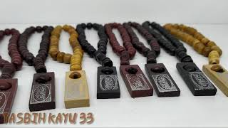 TASBIH - TASBIH KAYU - TASBIH 33  - TASBIH ARAB - OLEH HAJI