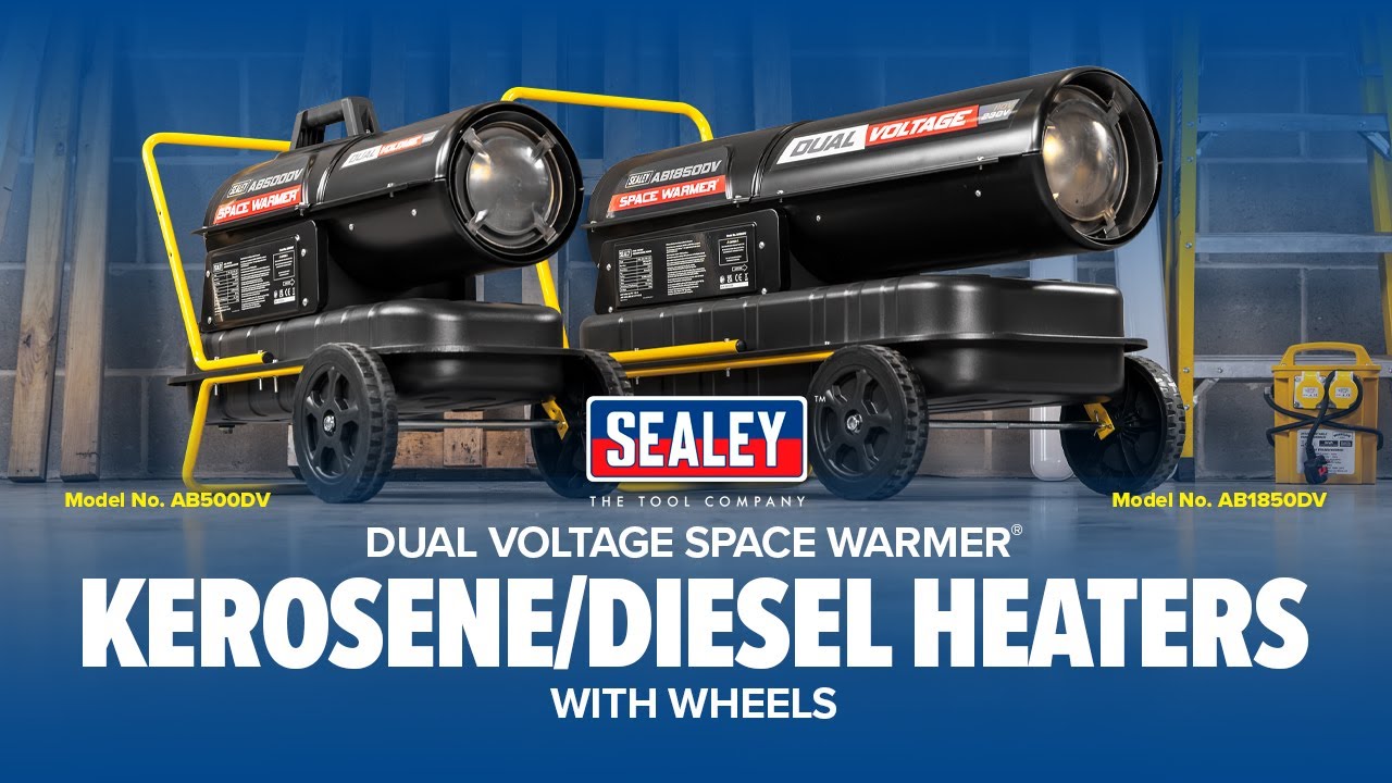 SEALEY Dual Voltage Space Warmer® Heaters | AB500DV & AB1850DV