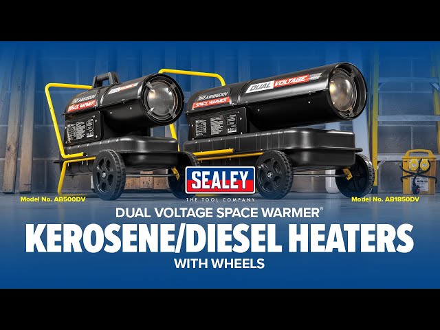 SEALEY Dual Voltage Space Warmer® Heaters | AB500DV & AB1850DV