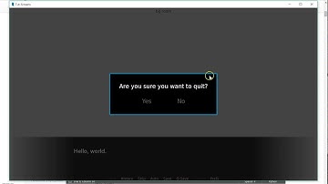 Renpy Tutorial: Custom Screens and Styles Part 1