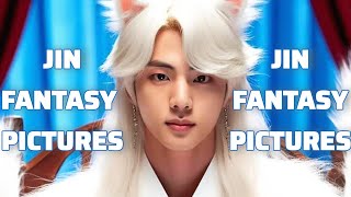 BTS Jin Fantasy Pictures 👽👻 || K-pop Fan MV