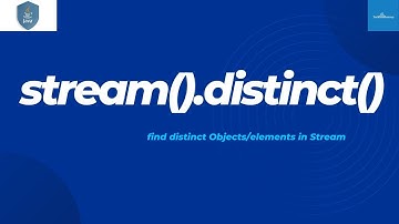 How to find distinct values from Stream or List, Java8