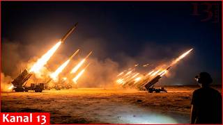 Iranian state television airs footage it claims shows missile launches at targets in the region