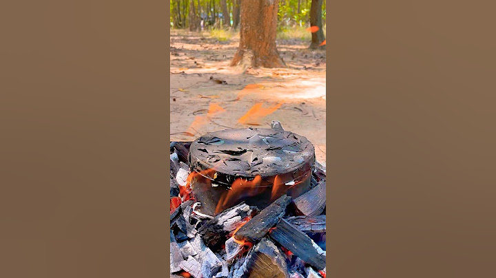 Amazing Lifehack: How to Easily Make Natural Charcoal #survival #camping #lifehacks