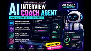 🚀 AI Interview Coach Agent 🤖 | Smart Mock Interviews with Real-Time AI Feedback & Performance Report