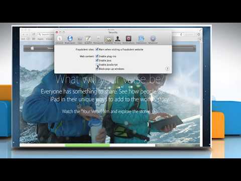 How to Enable JavaScript in Apple® Safari (MAC)