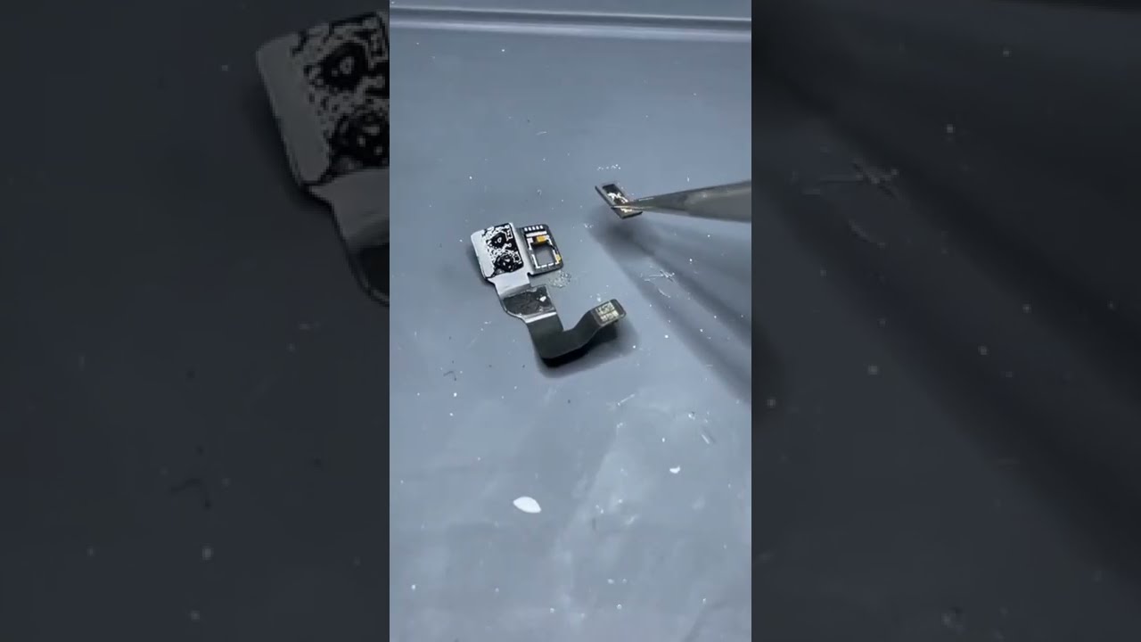 iPhone face repair operation