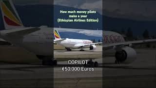 Ethiopian Airlines pilot salary