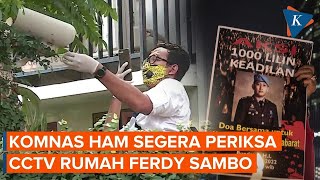 Setelah Luka di Jenazah Brigadir J, Komnas HAM Akan Periksa CCTV Rumah Ferdy Sambo