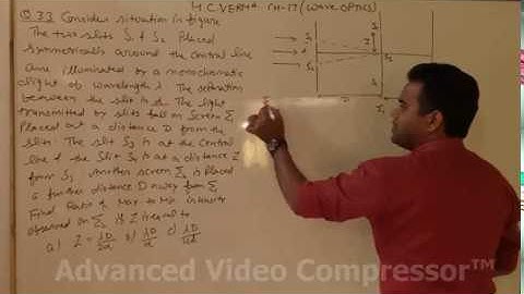 CH- 17 Wave Optics (H C VERMA) sol for Q.33