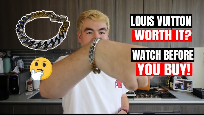 $1,440 Louis Vuitton Gold Chain Links Necklace Unboxing/Review