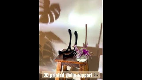 Free model of Violin support.