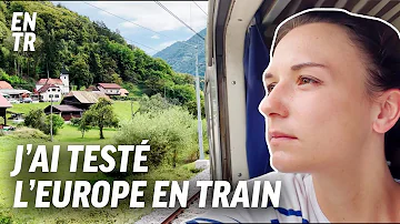 Où Peut-on aller en train en Europe ?