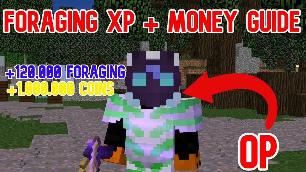 Foraging stream Hypixel skyblock - YouTube