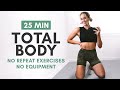 25 MIN FULL BODYWEIGHT WORKOUT To Blast Fat And Tighten Up