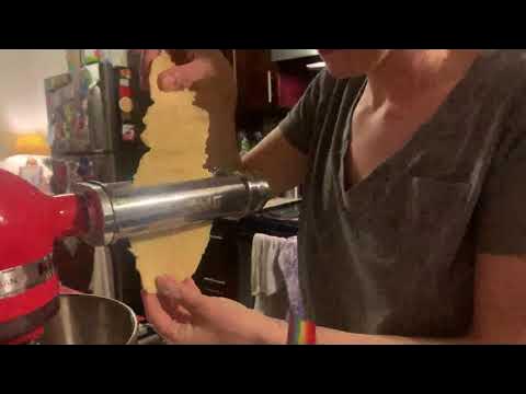 NEW ZACME STAINLESS STEEL PASTA CUTTER ATTACHMENT KITCHENAID