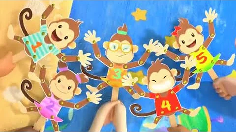 Five Little Monkeys Jumping On The Bed( SPONSORED BY GAMAVISION TO PREVIEW CSUPO EFFECTS