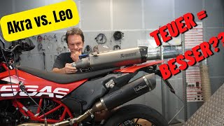 Akrapovic vs. Leovince Nero... wer liefert am besten ab beim 690er Einzylinder??🤔☝🏁