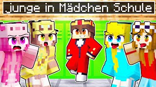 Als JUNGE auf einer MÄDCHEN SCHULE!😨- Minecraft