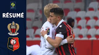 OGC NICE - STADE RENNAIS FC (1 - 1) - Résumé - (OGCN - SRFC) / 2021-2022