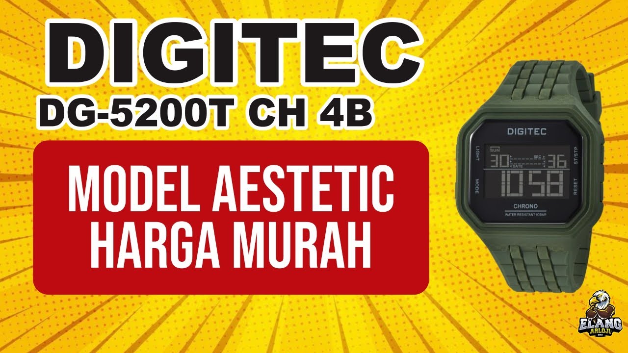 DIGITEC DG-5200T CH 4B : JAM TANGAN DIGITEC MODEL AESTETIC HARGA MURAH ...