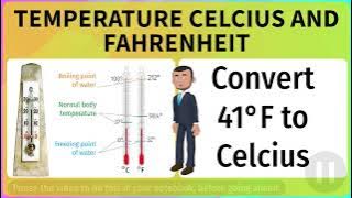 Topic: Learn | Fahrenheit to Celsius Conversion | Conceptual Maths Grade 5 | Animated Content