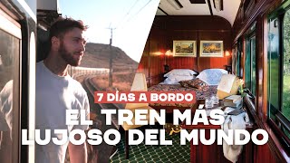 7 DÍAS EN EL TREN MÁS LUJOSO DEL MUNDO (SUDÁFRICA) 4K | Enrique Alex