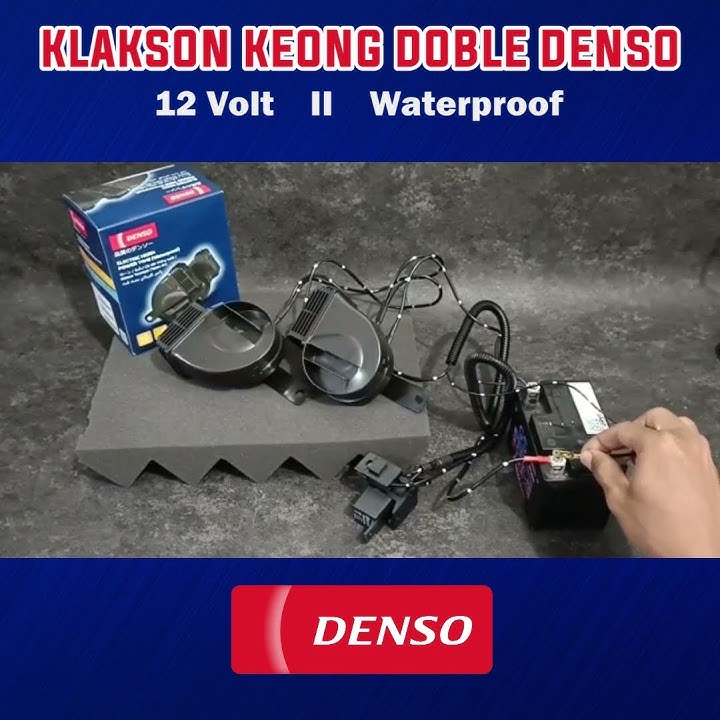 KLAKSON KEONG DOBLE DENSO WATERPROOF