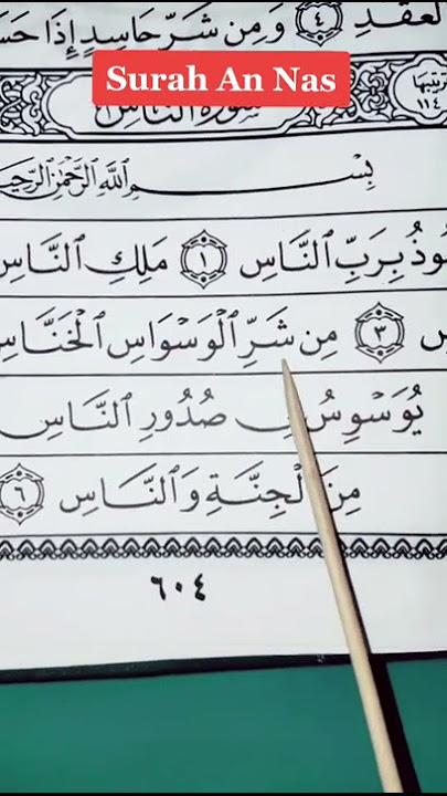 Surah An Nas