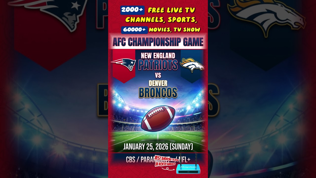 The AFC Championship Game are here! 🏈 