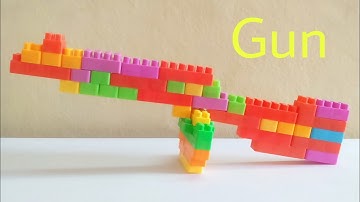 How to make a Gun with Building Blocks (Gun-19)/Building Blocks for Kids/Blocks Gun/Blocks Games/