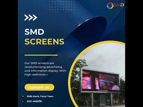 Unleash the Best Visuals with SMD Screen - #smdscreen #displayadvertising