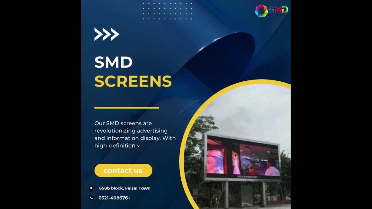 Unleash the Best Visuals with SMD Screen - 