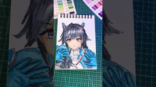 Silly🤓#chen #arknightsendfield #endfield #zerothdirectivecc #drawing