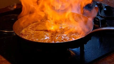 Chef David J Alvarez (Flaming Crepe Suzette)