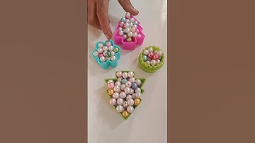 Automatic PearlsReversesortsvideo|Cookie cutter flower set|moti Reverse Satisfying Asmr|Beads Asmr