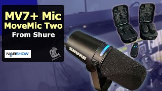 Shure Introduces MV7+ Podcast Microphone and MoveMic Two