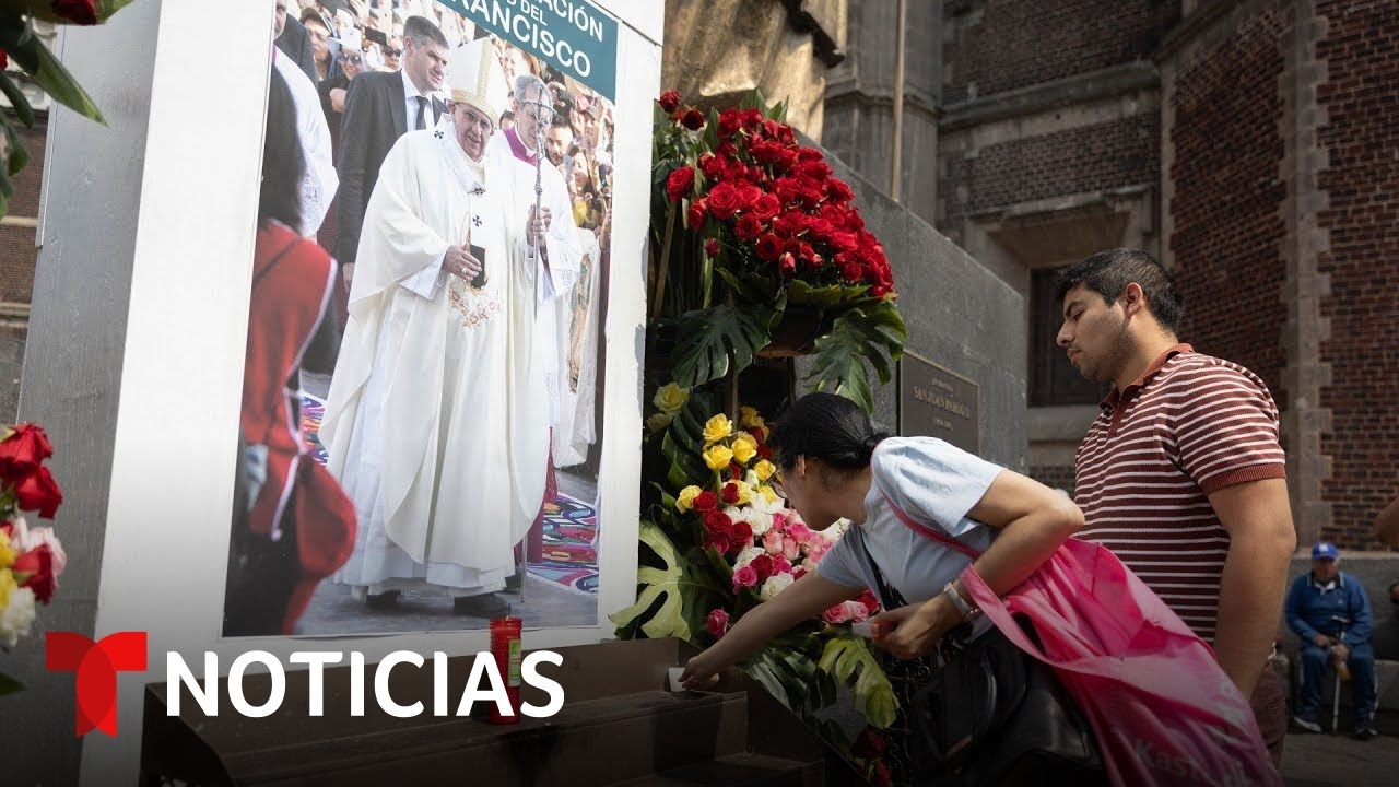 ⁣Feligreses aseguran que el papa Francisco ha sabido guiar a la Iglesia católica | Noticias Telemundo