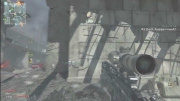 Cross map Throwing knife Kills a Juggernaut!!!