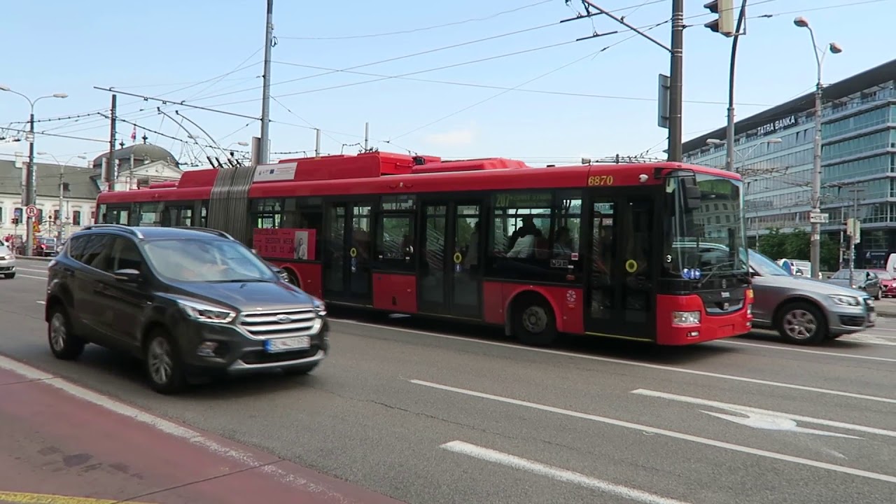 Bratislava Trolleybuses 9 May 2018