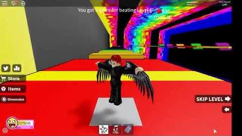 Roblox: Speedrun 4 Tied WR IL Level 6 no major skips normal dimension 3.18