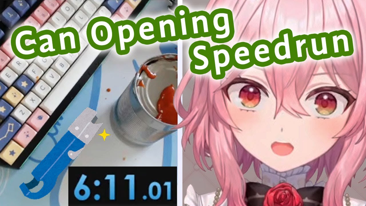 Rosemi uses a can opener, speedrun 【NIJISANJI EN | Rosemi Lovelock】