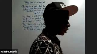 TIME SERIES ANALYSIS LESSON 1