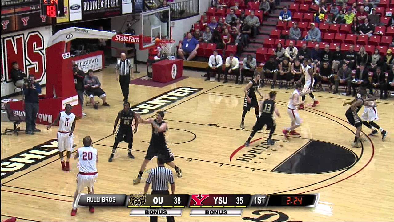 Oakland vs Youngstown State 3/1/2014 YouTube
