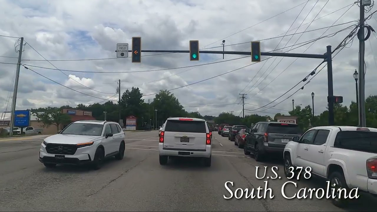 U S 378 End to End Tour Part 2 Final (Lexington, SC to Washington, GA)