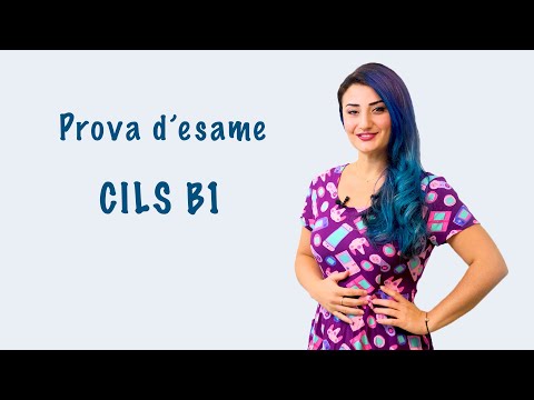 Esame CILS livello B1 (prova d'esame completa)